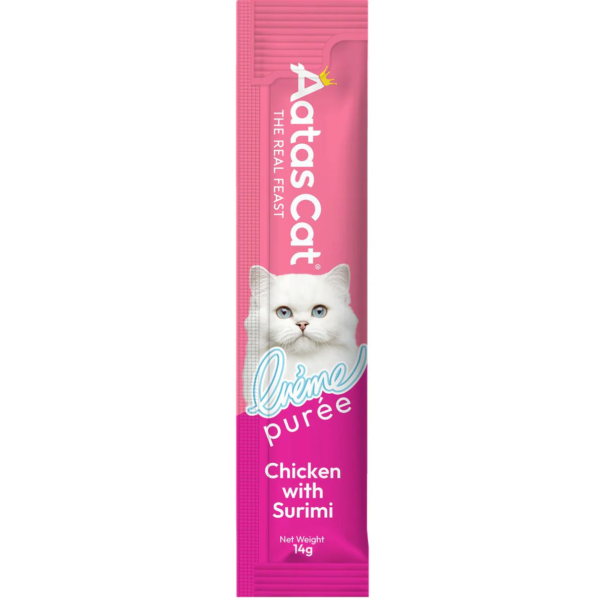 Aatas Creme Puree Chicken & Surimi Cat Treats - Image 2