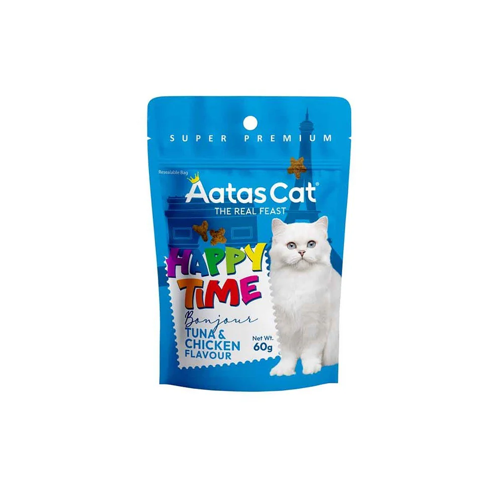 Aatas Happy Time Bonjour Tuna & Chicken Cat Treats