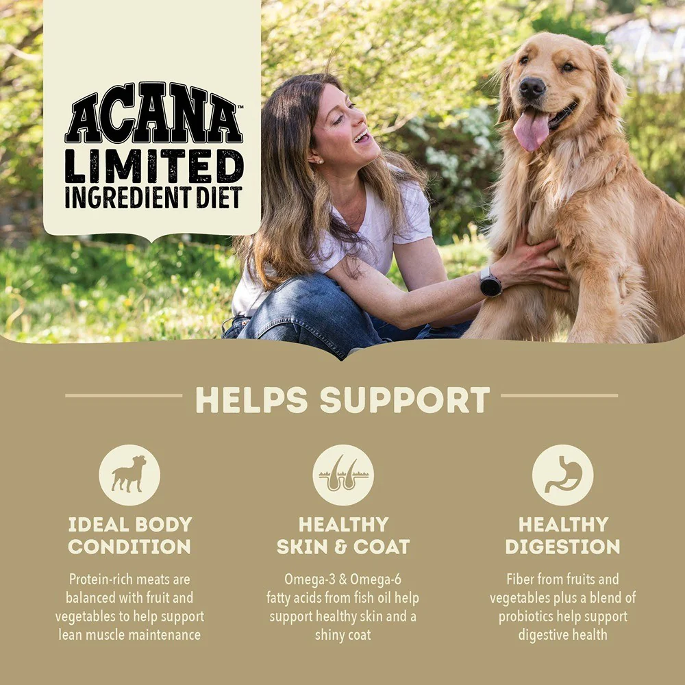Acana Adult Limited Ingredient Duck & Pear Dry Dog Food - Image 10