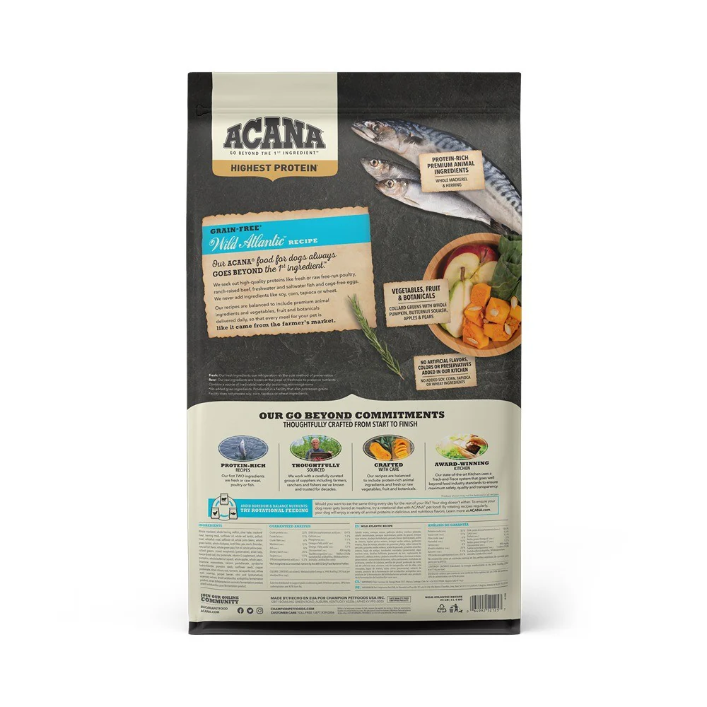 Acana Wild Atlantic High Protein Dry Dog Food - Image 3