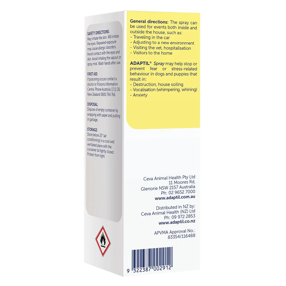 Adaptil Transport Spray 60ML - Image 3