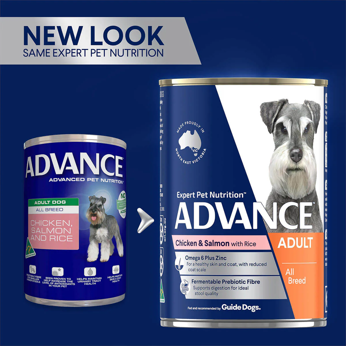 Advance Adult Chicken & Salmon with Rice Wet Dog Food - Image 2