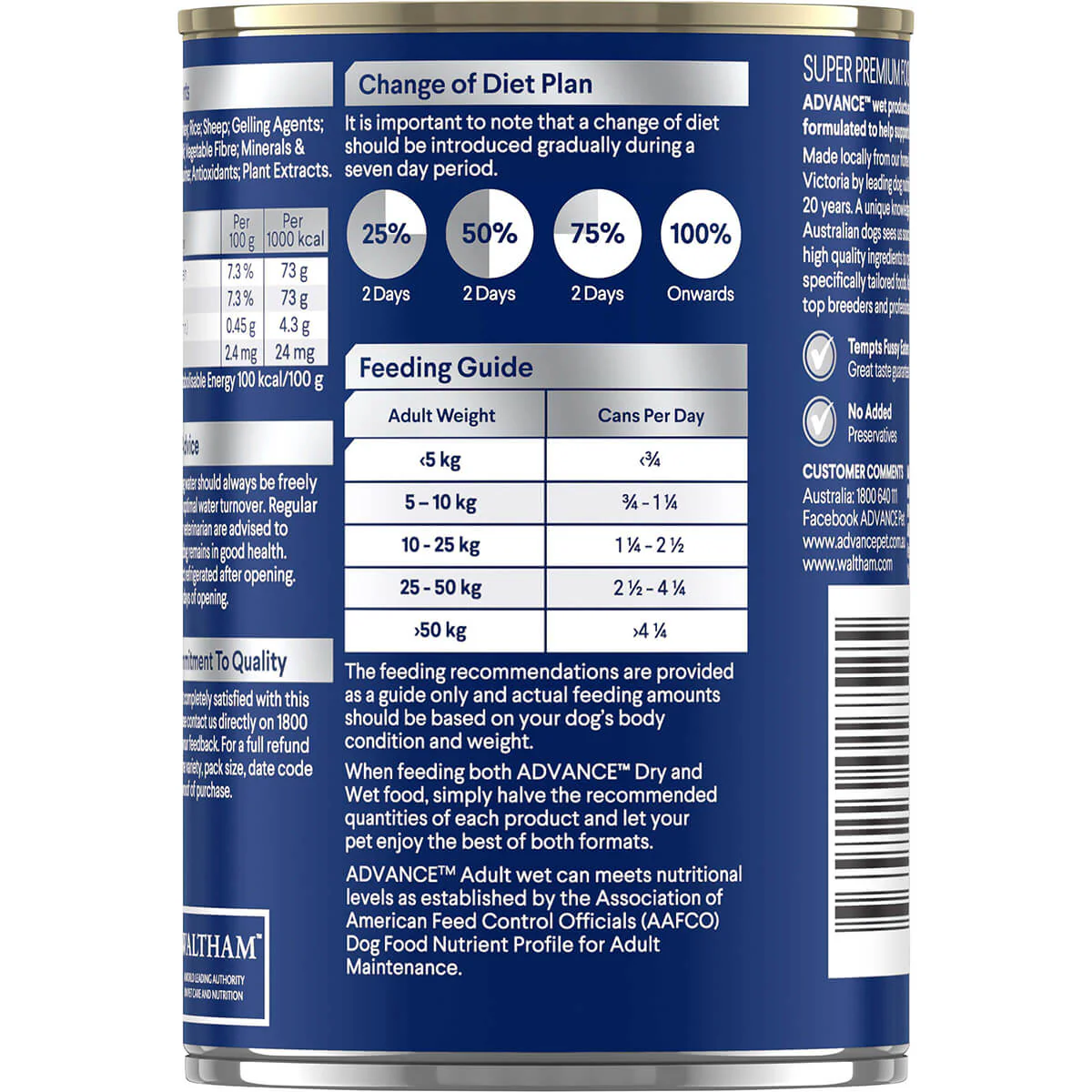 Advance Adult Chicken & Turkey with Rice Wet Dog Food - Image 3