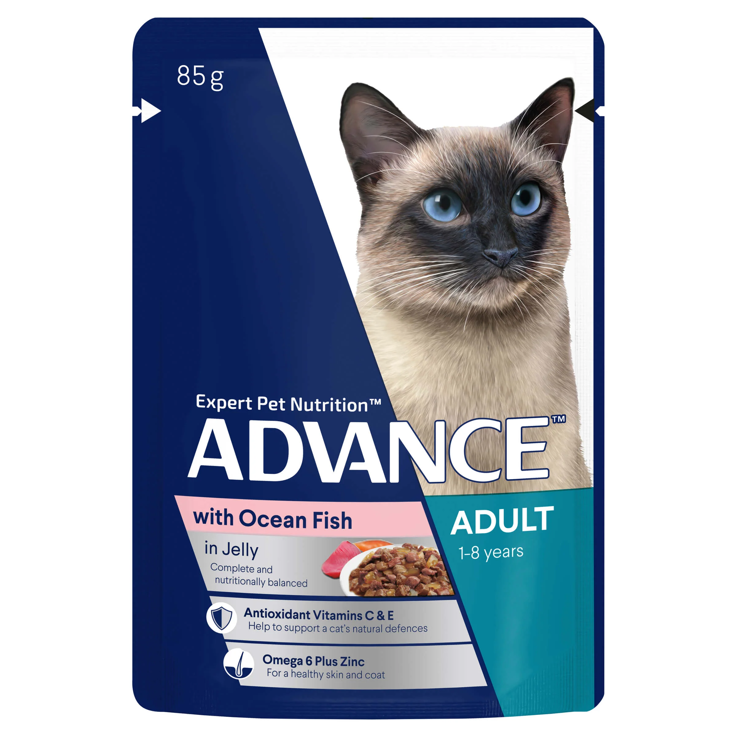 Advance Adult Ocean Fish in Jelly Wet Cat Food - Image 7