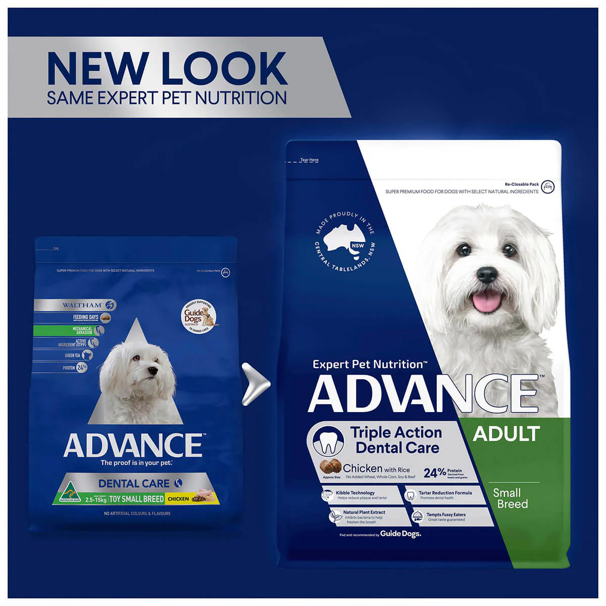 Advance Small Breed Adult Dental Care Chicken Dry Dog Food - Image 3