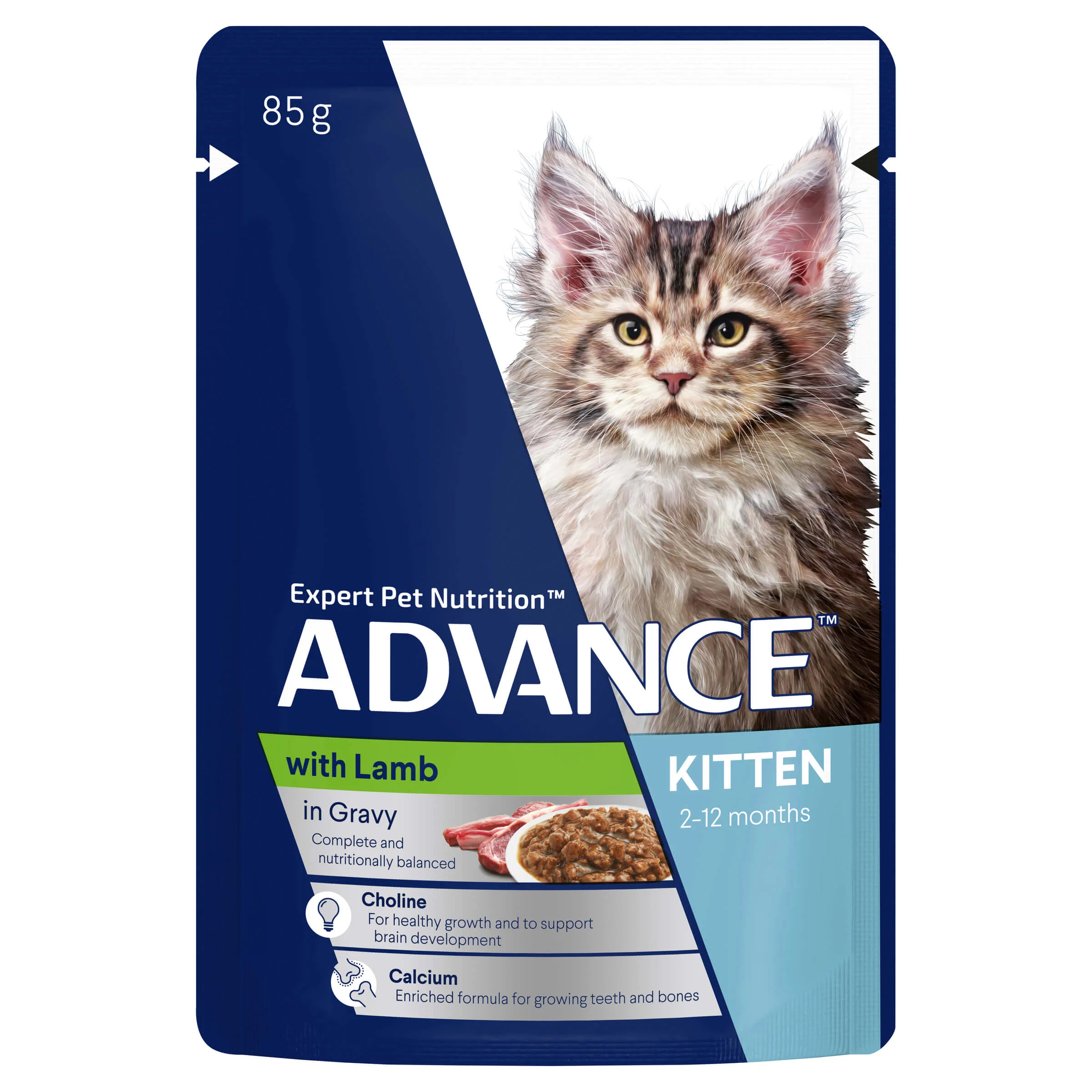 Advance Kitten Lamb in Gravy Wet Cat Food - Image 9