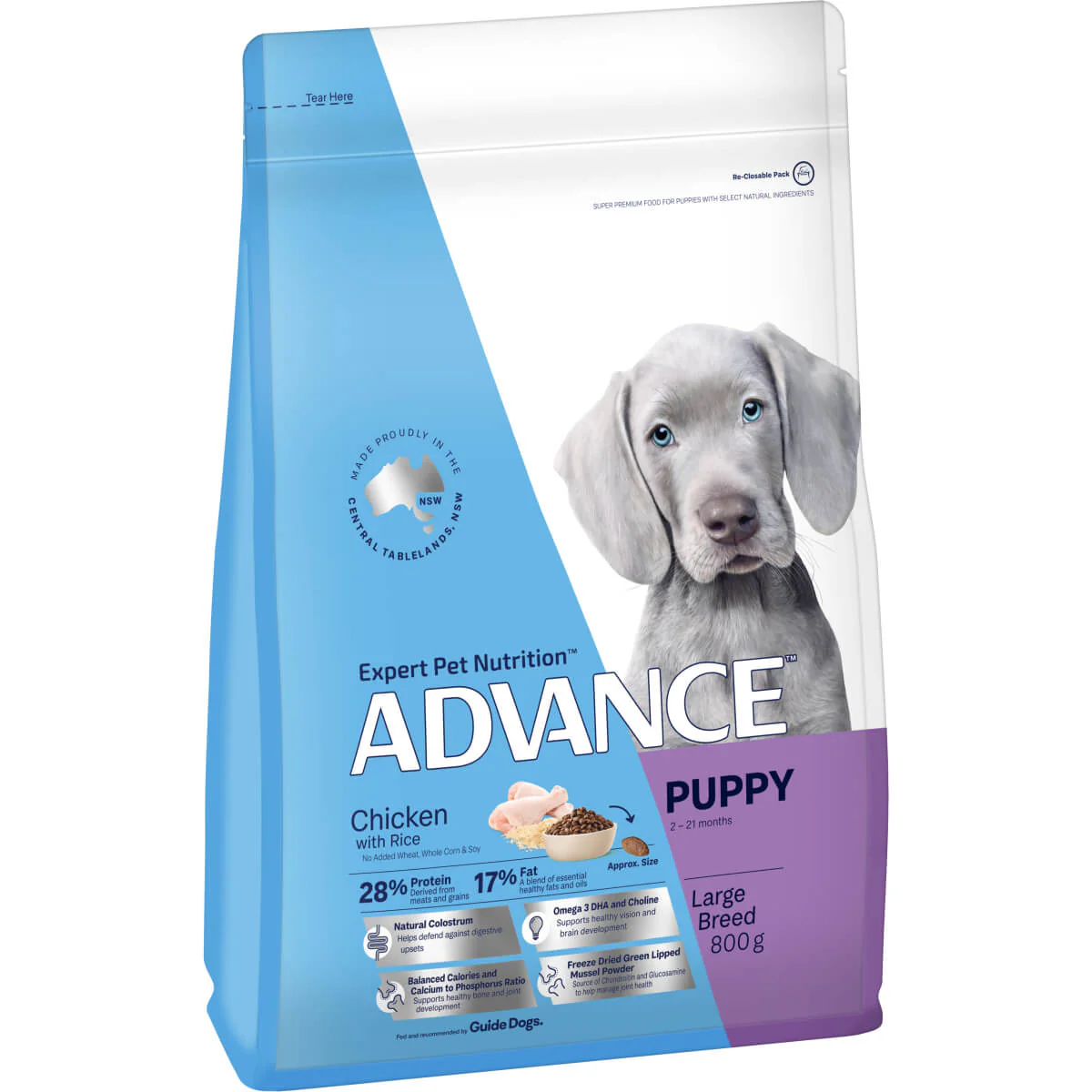 Advance Large Breed Puppy Chicken & Rice Dry Dog Food - Image 2