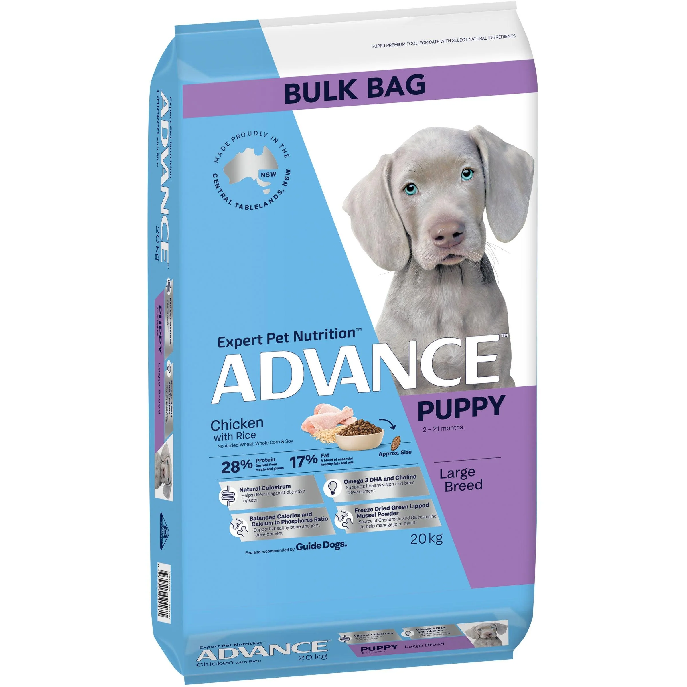 Advance Large Breed Puppy Chicken & Rice Dry Dog Food - Image 45