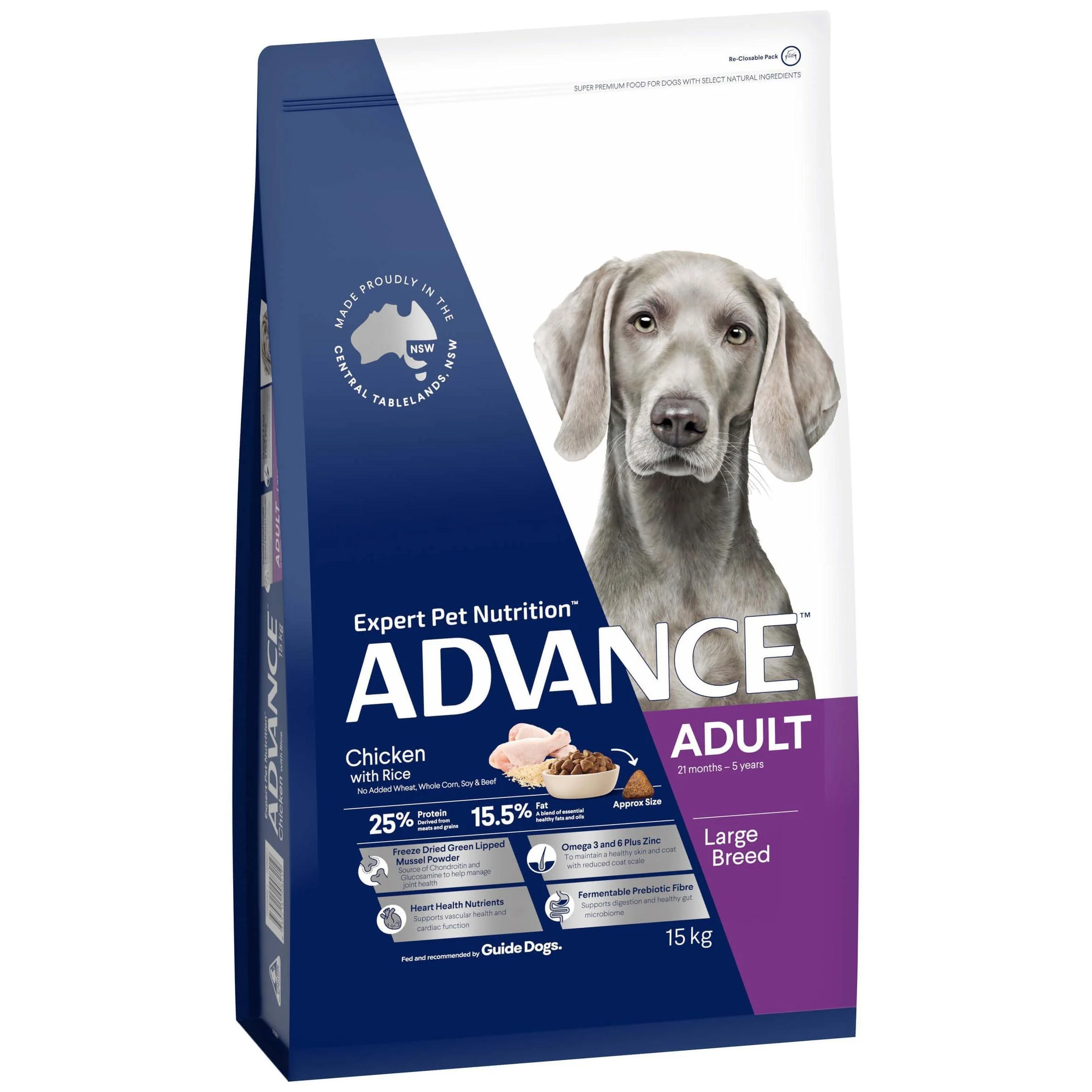 Advance Large Breed Adult Chicken & Rice Dry Dog Food - Image 11