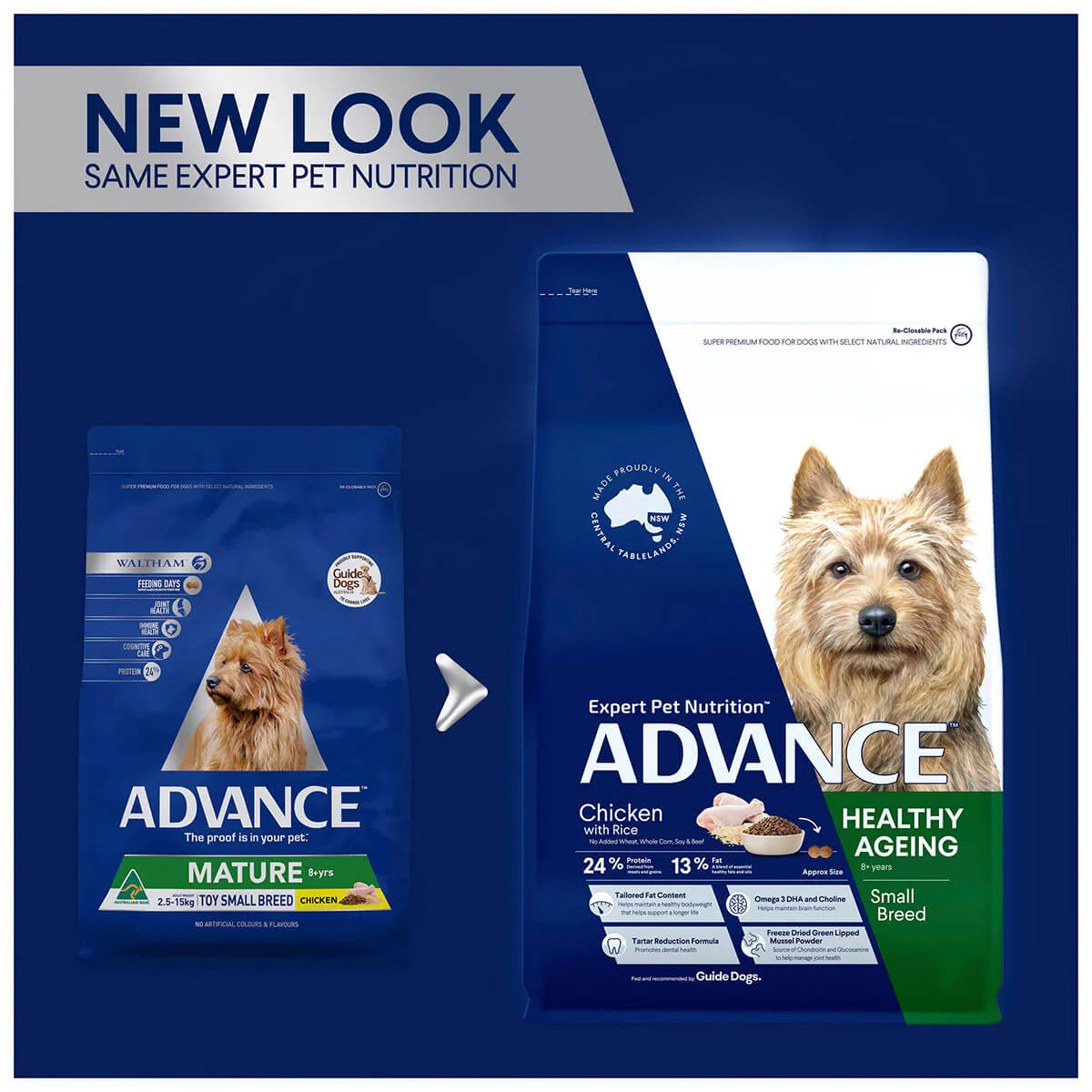 Advance Small Breed Senior Healthy Ageing Chicken Dry Dog Food - Image 4