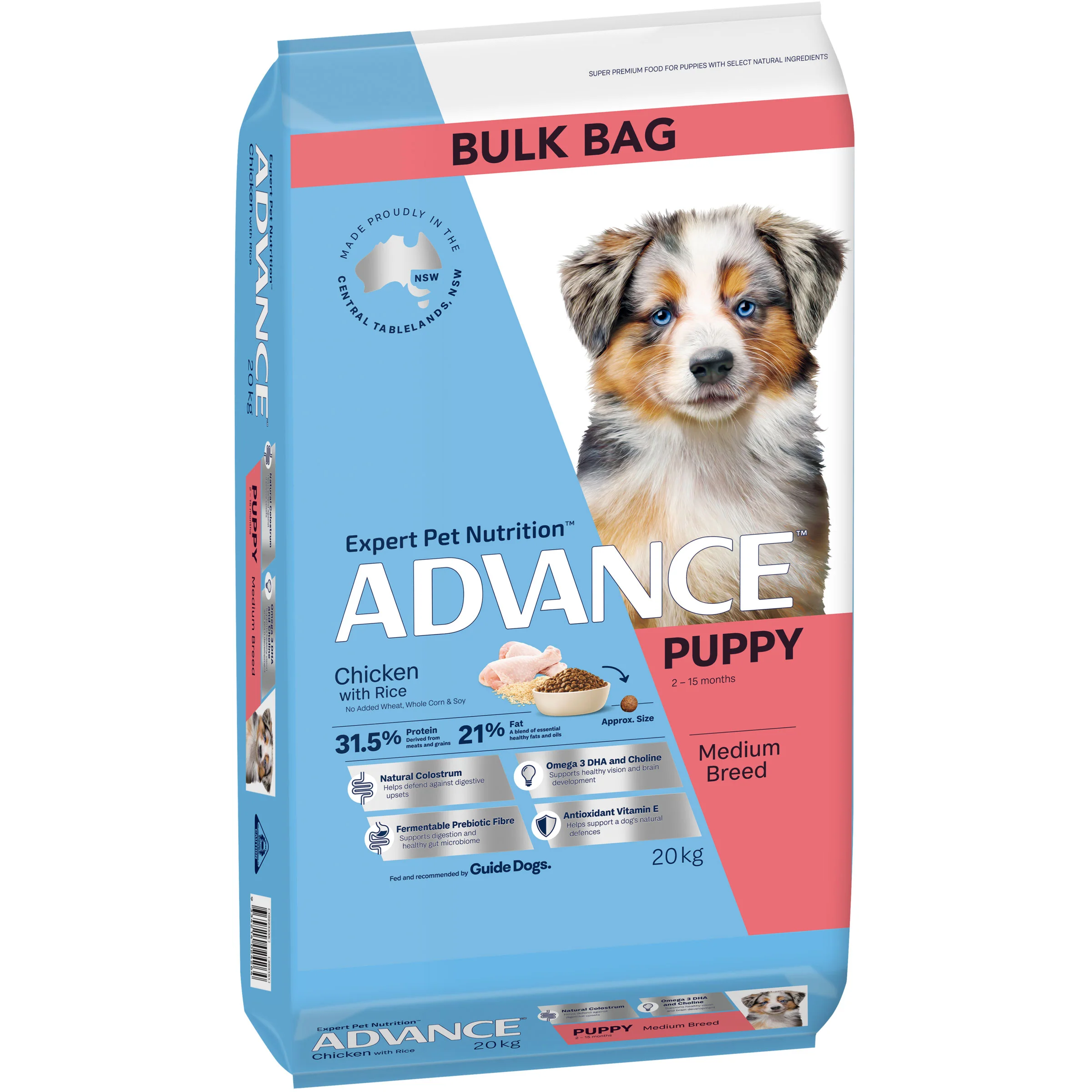 Advance Medium Breed Puppy Chicken & Rice Dry Dog Food - Image 10
