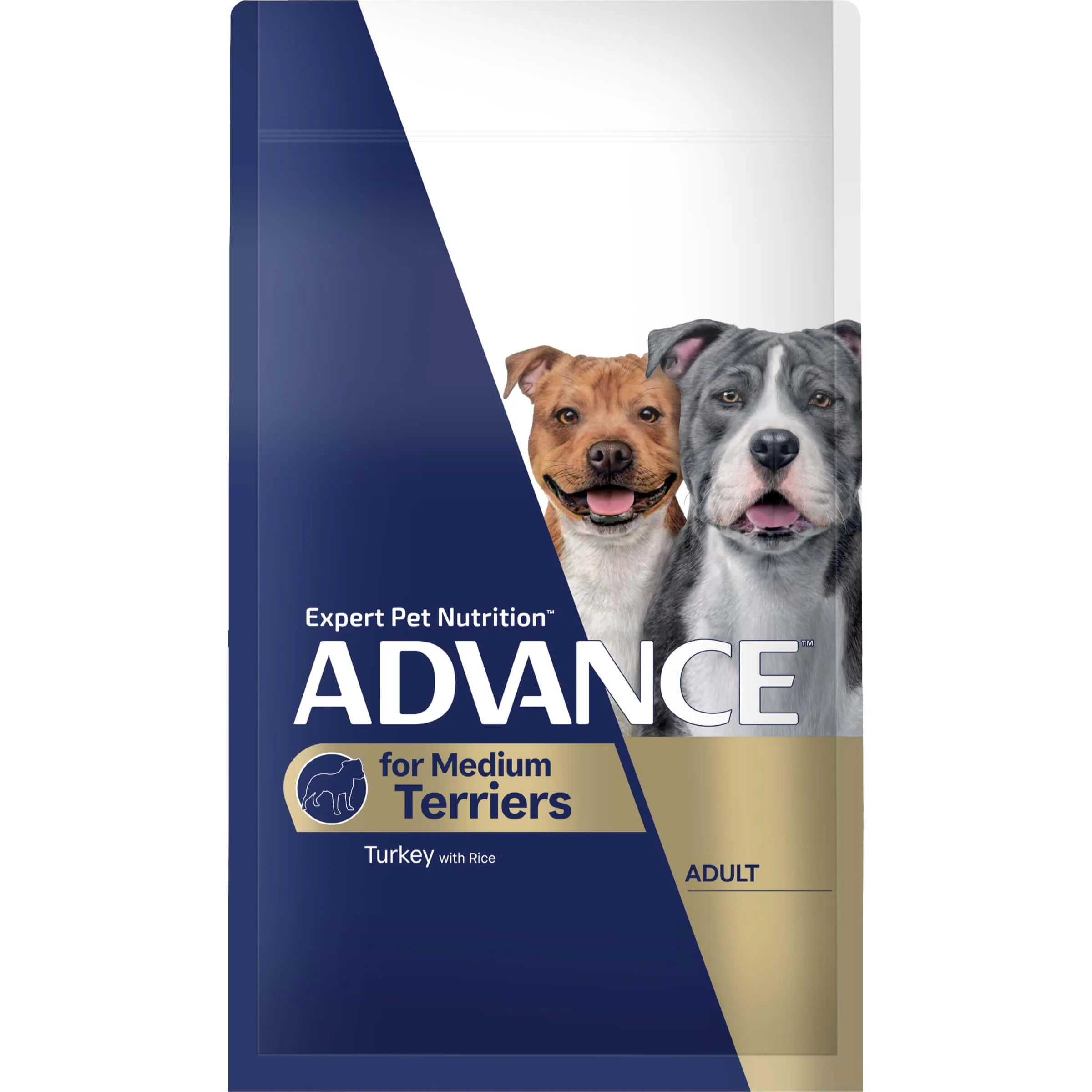 Advance Medium Breed Terriers Adult Turkey Dry Dog Food - Image 23