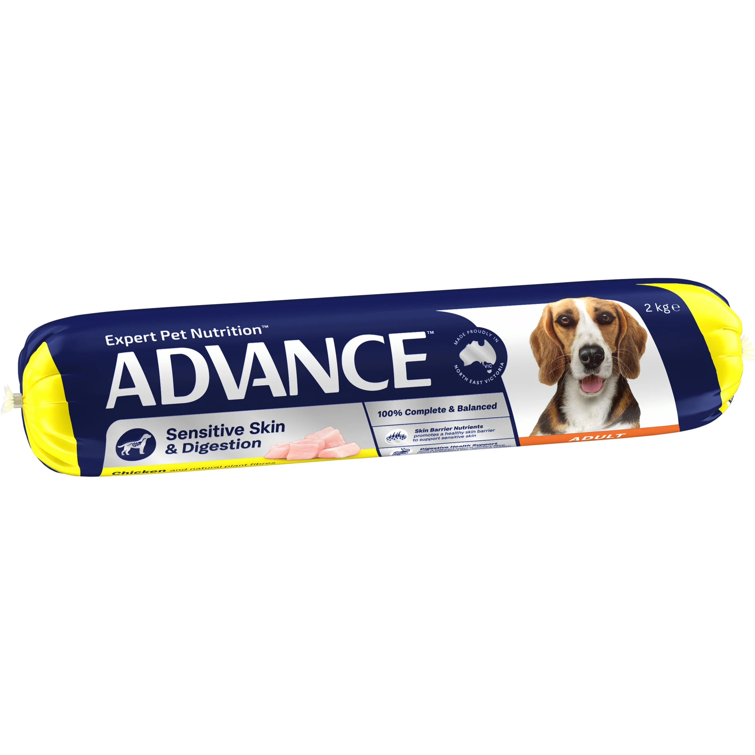 Advance Adult Skin & Digestion Chicken Roll Dog Food