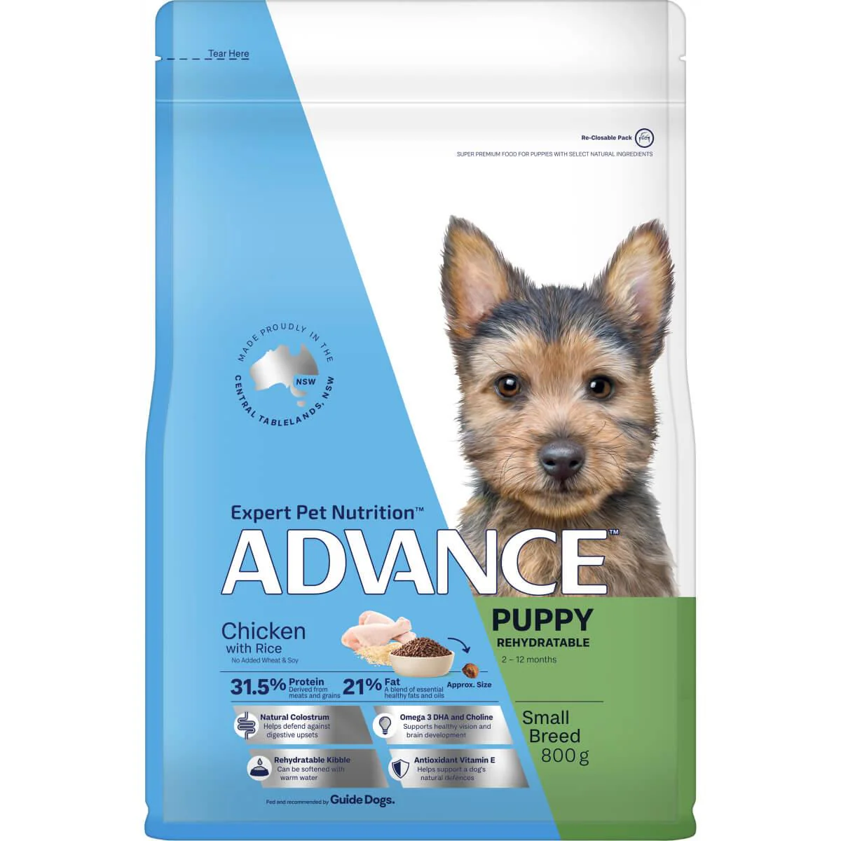 Advance Small Breed Puppy Rehydratable Chicken Dry Dog Food - Image 10