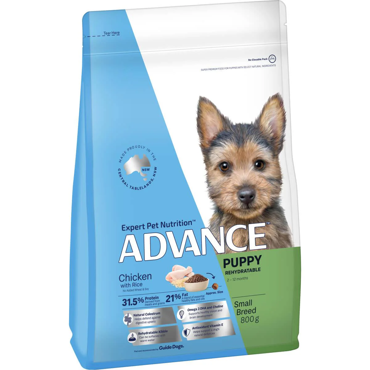 Advance Small Breed Puppy Rehydratable Chicken Dry Dog Food - Image 13