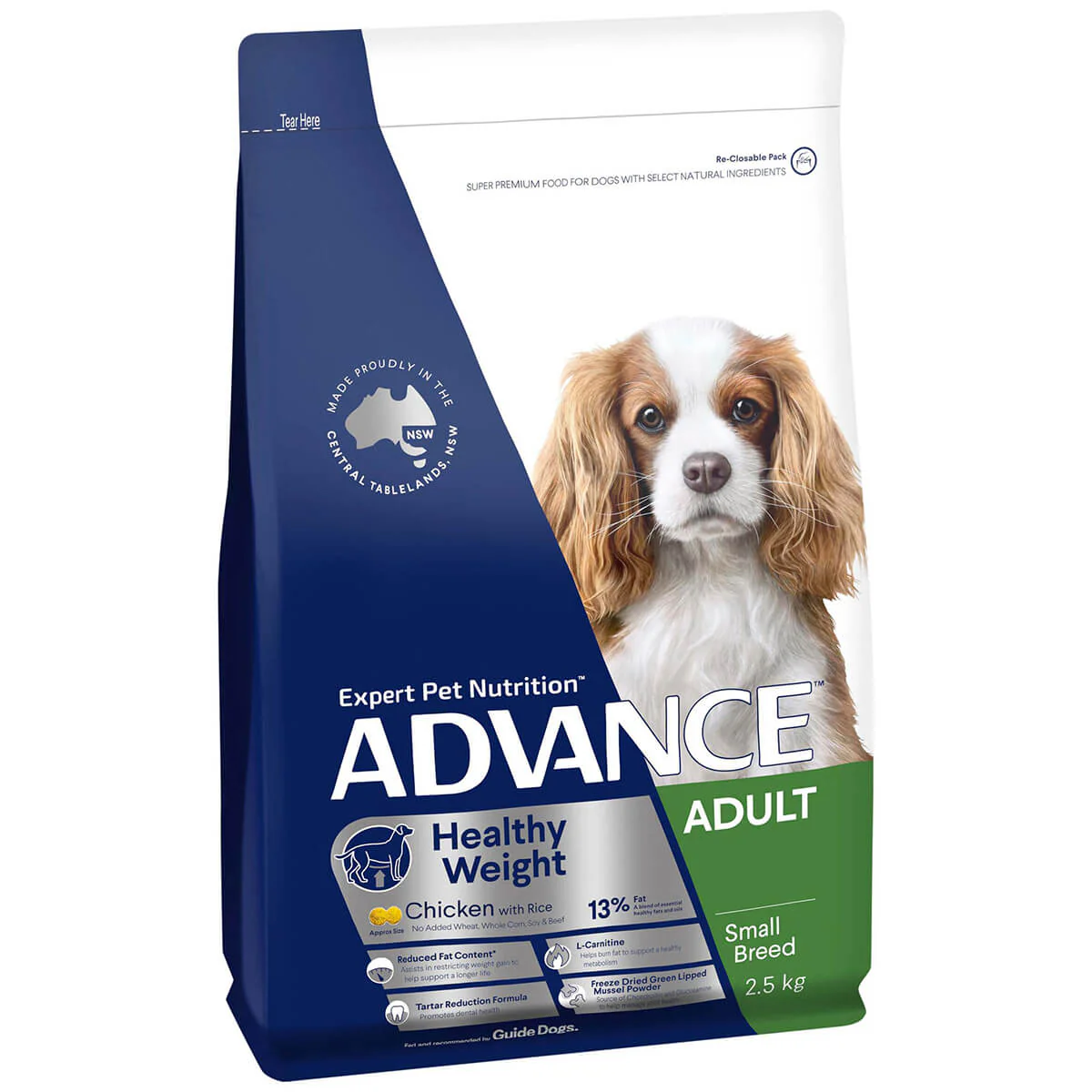Advance Small Breed Adult Healthy Weight Chicken Dry Dog Food