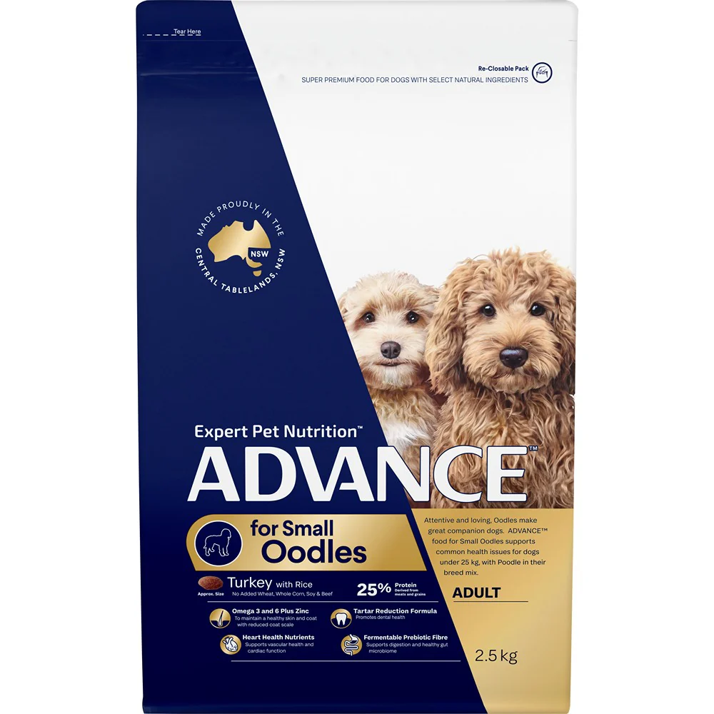 Advance Small Breed Oodles Adult Turkey & Rice Dry Dog Food - Image 3