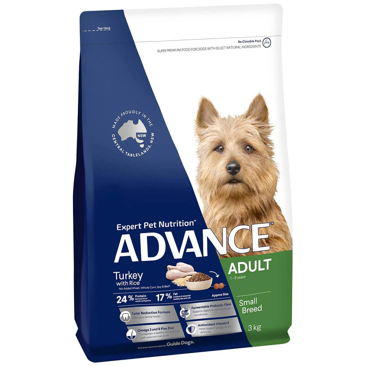 Advance Small Breed Adult Turkey & Rice Dry Dog Food - Image 9