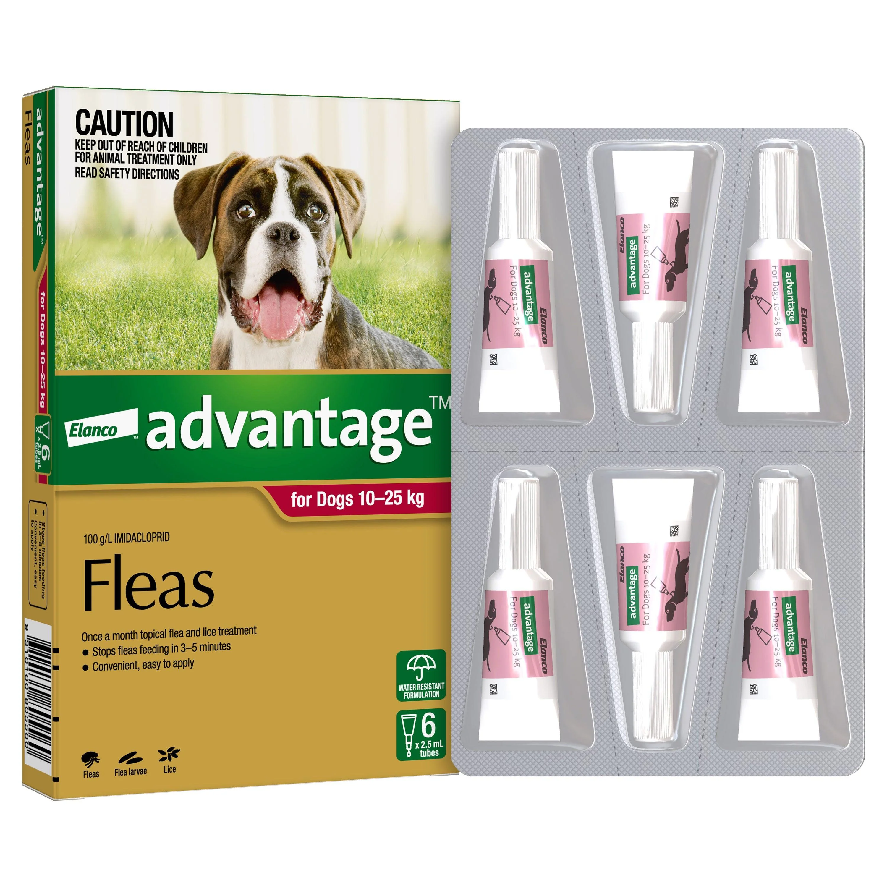 Advantage Spot-On Flea Treatment 10-25kg Dog - Image 14