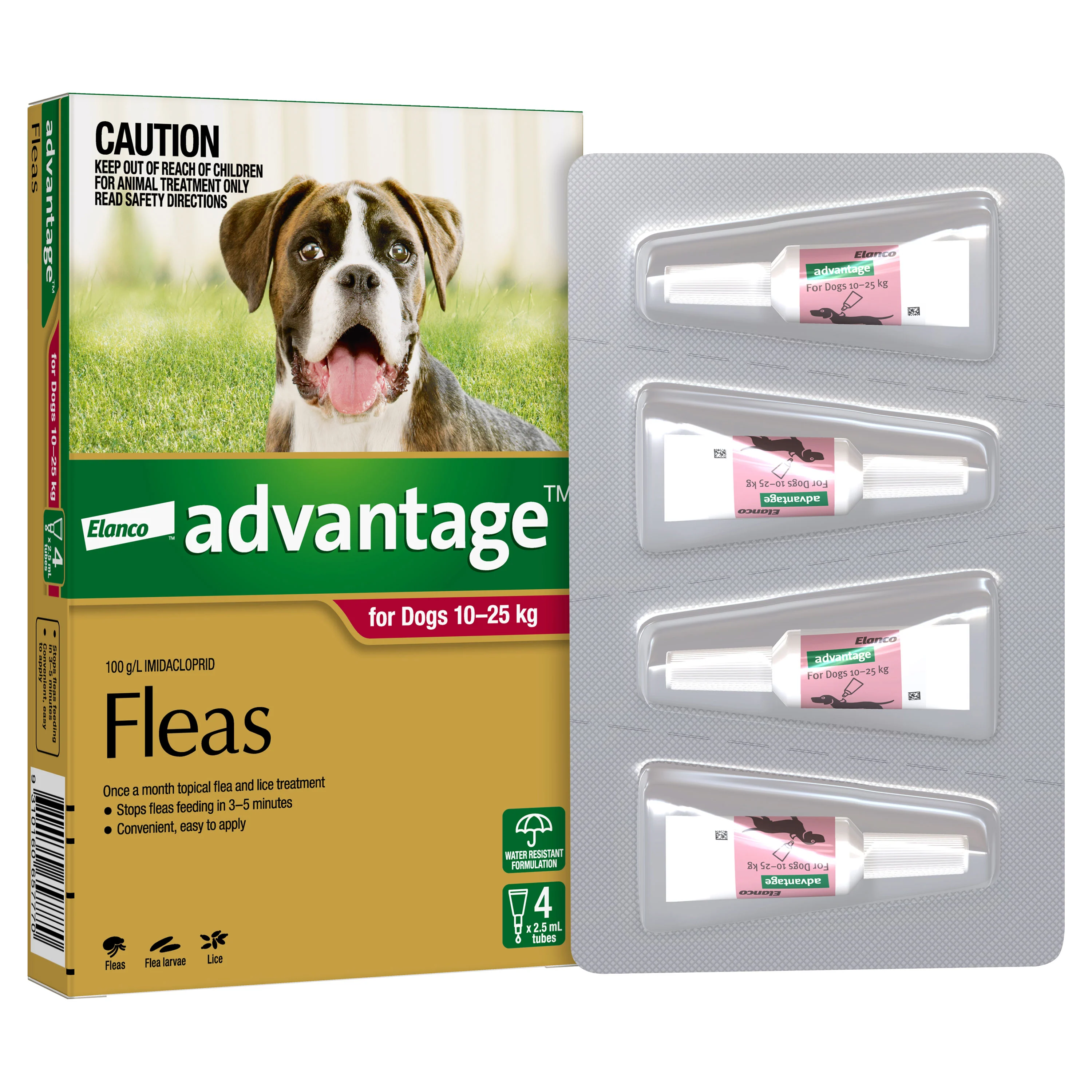Advantage Spot-On Flea Treatment 10-25kg Dog - Image 3