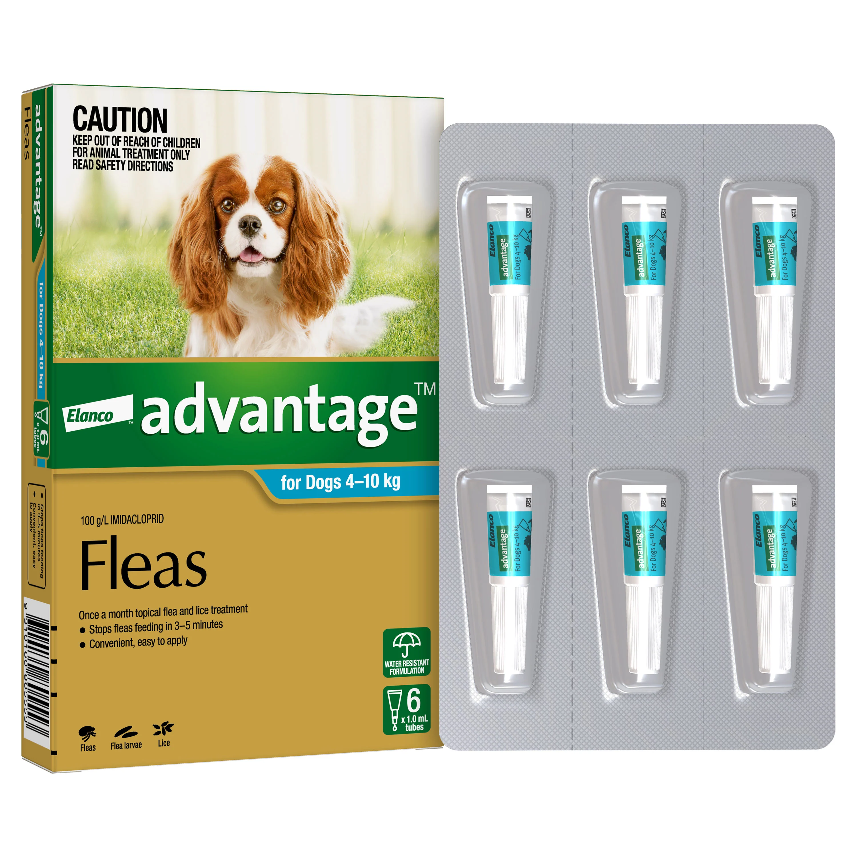 Advantage Spot-On Flea Treatment 4-10kg Dog - Image 6