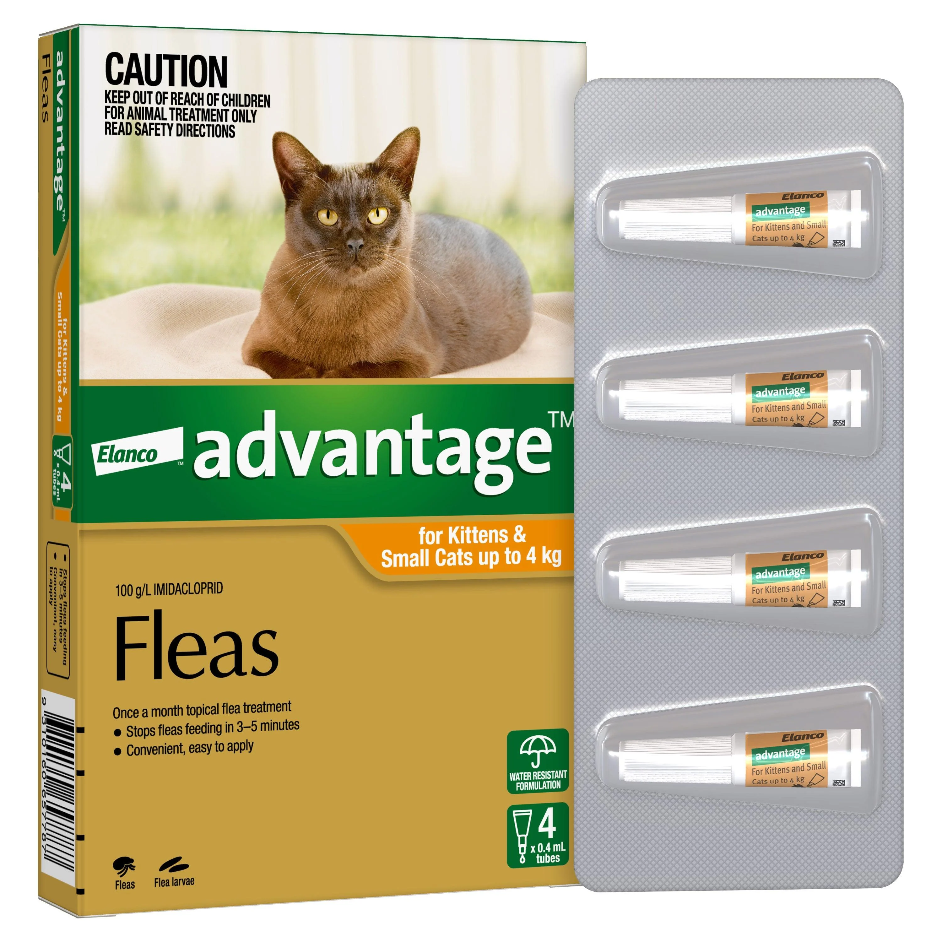 Advantage Spot-On Flea Treatment <4kg Cat & Kitten - Image 12