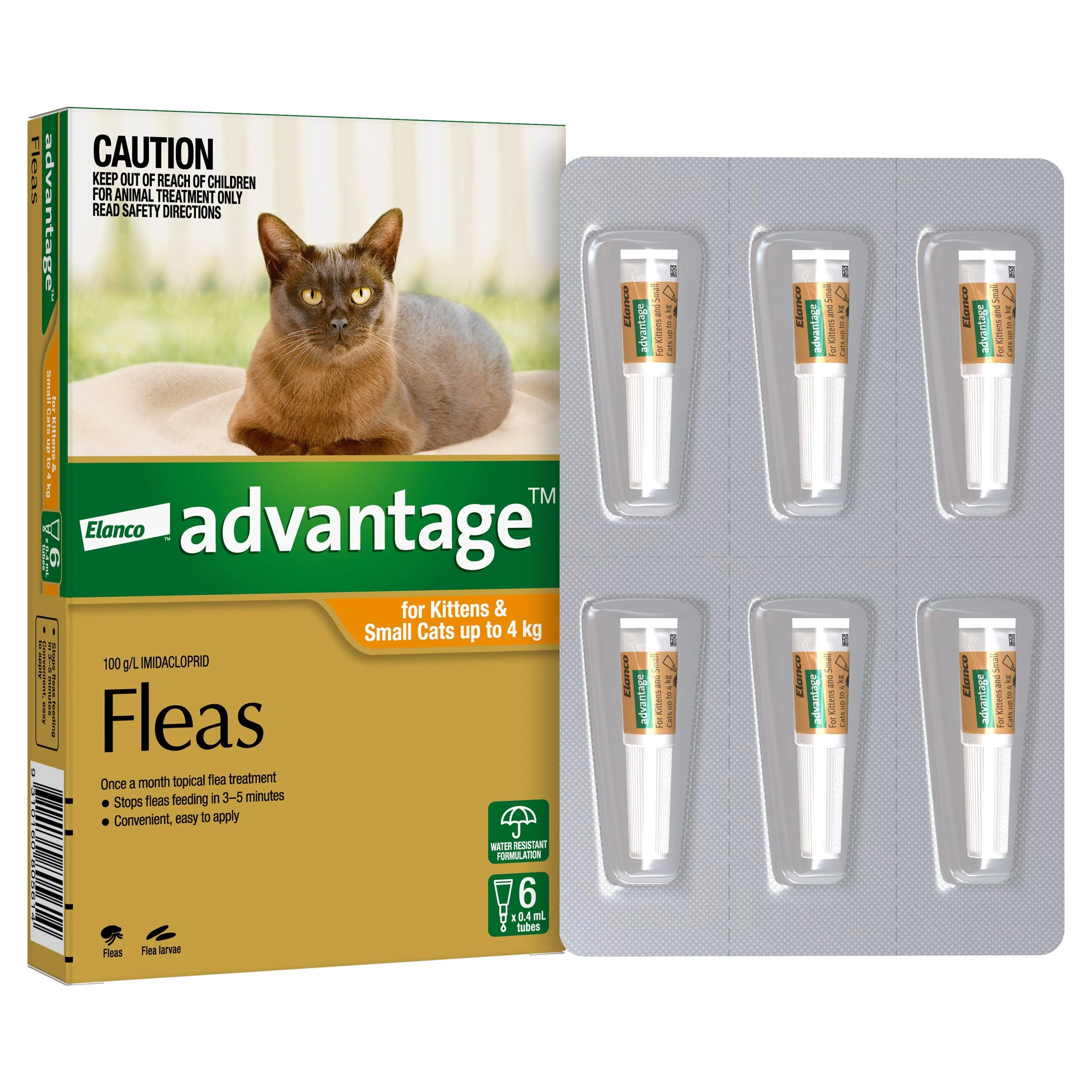 Advantage Spot-On Flea Treatment <4kg Cat & Kitten - Image 18