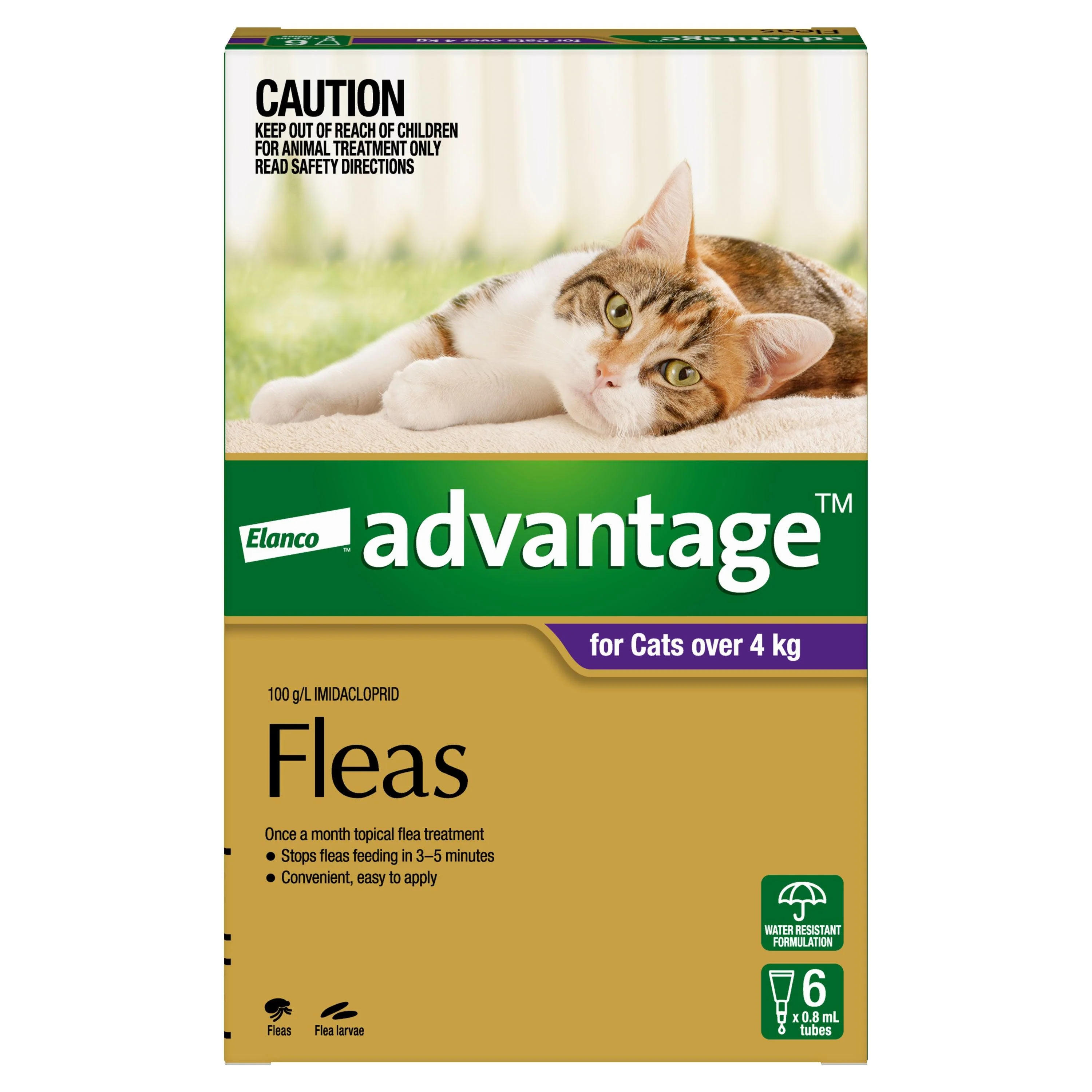 Advantage Spot-On Flea Treatment >4kg Cat - Image 13