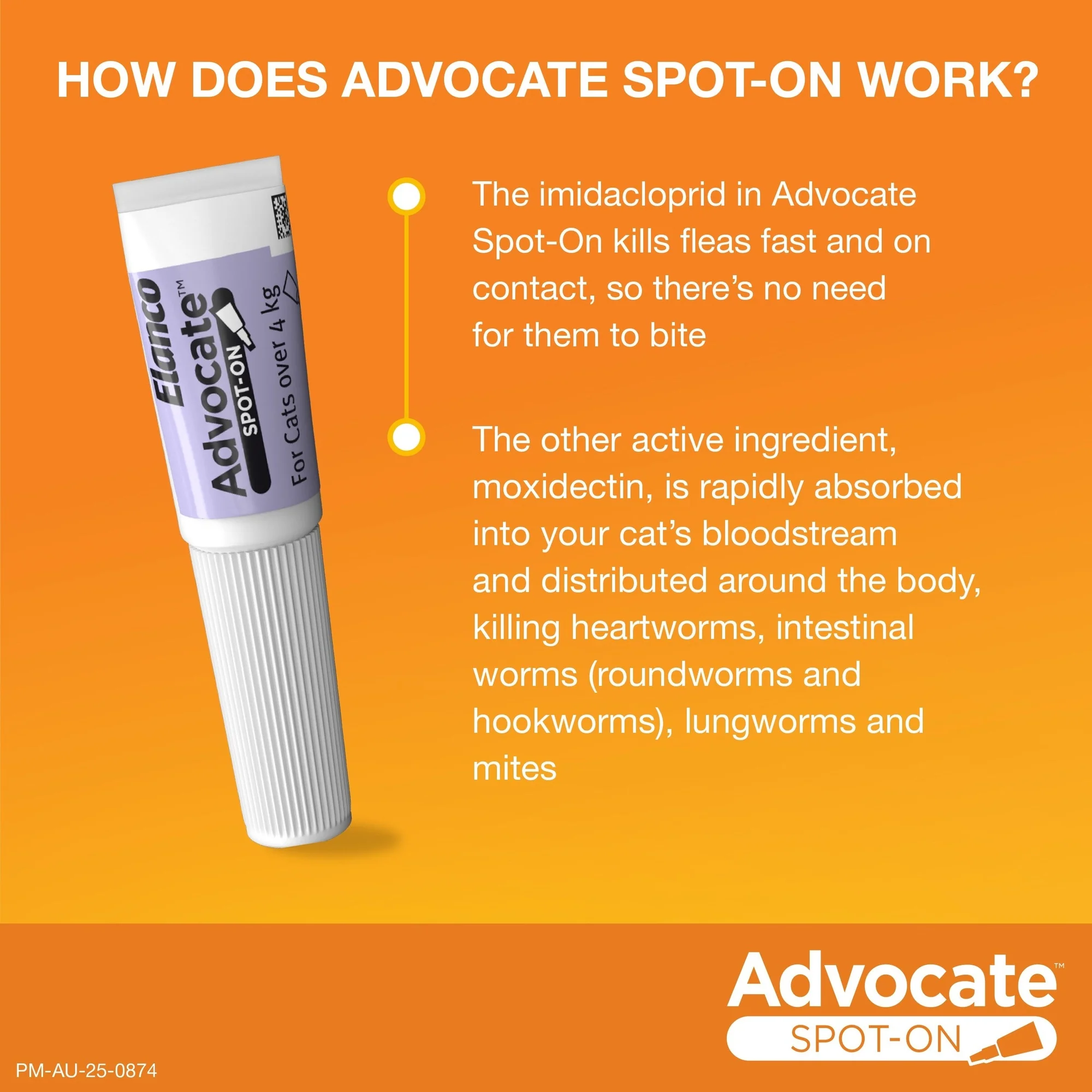 Advocate Spot-On Flea & Worm Treatment >4kg Cat - Image 16