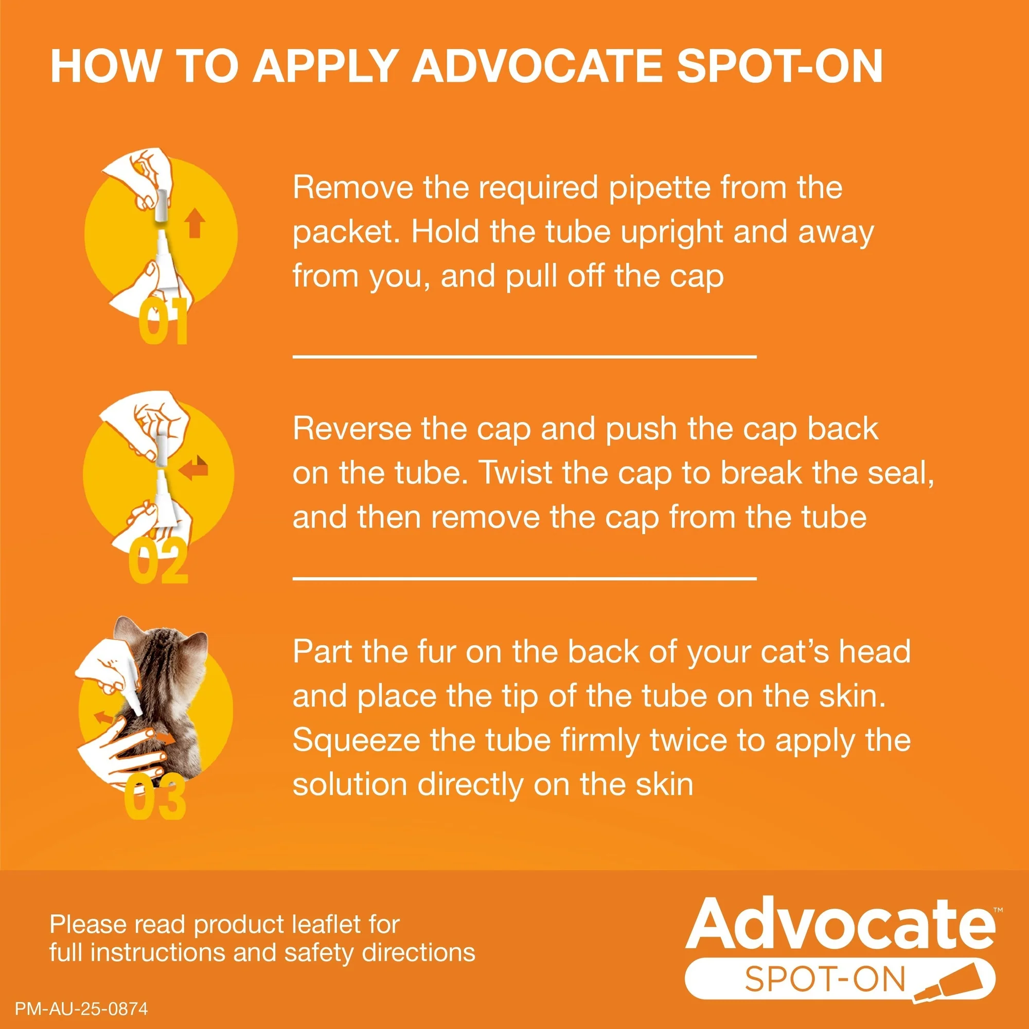 Advocate Spot-On Flea & Worm Treatment <4kg Cat - Image 15