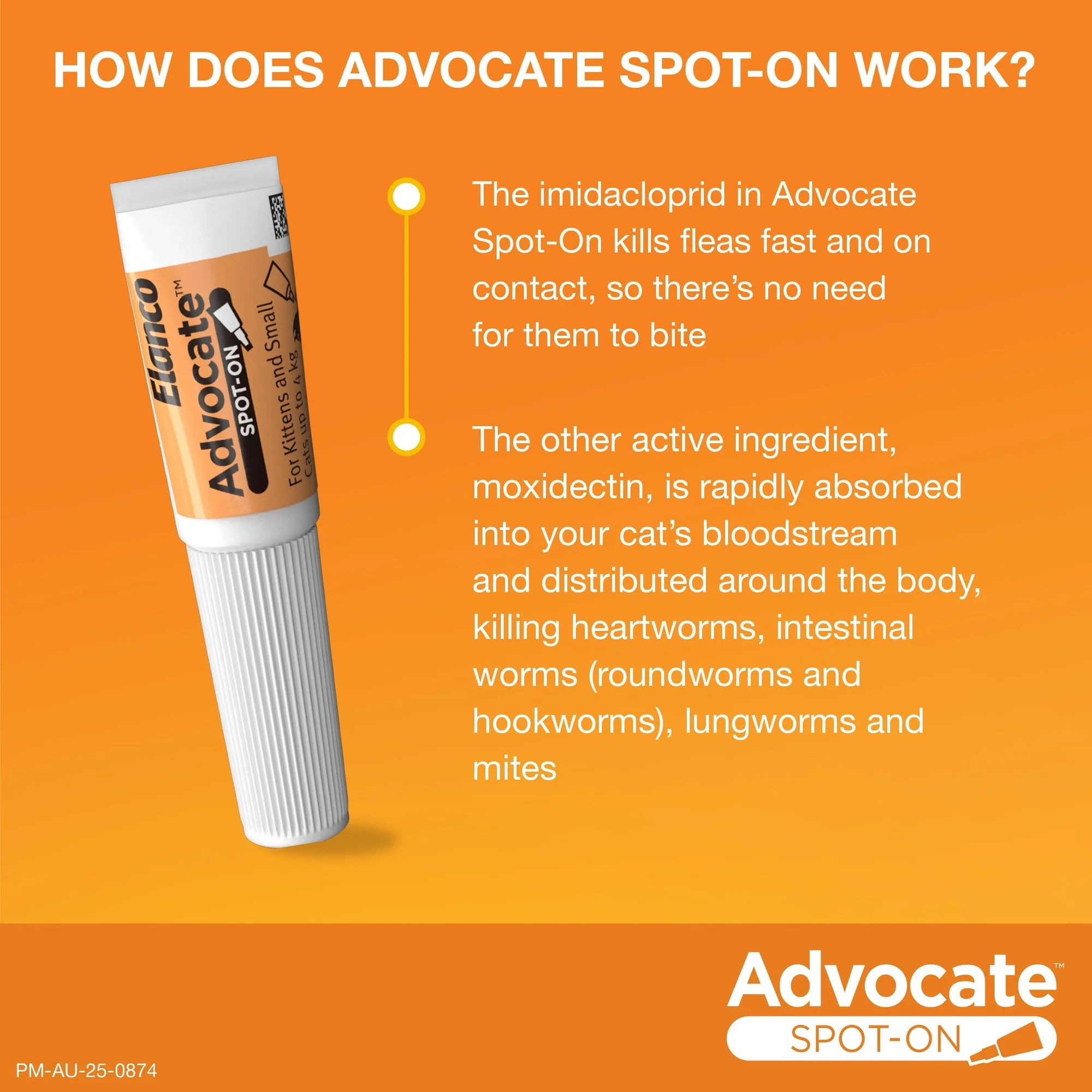 Advocate Spot-On Flea & Worm Treatment <4kg Cat - Image 16