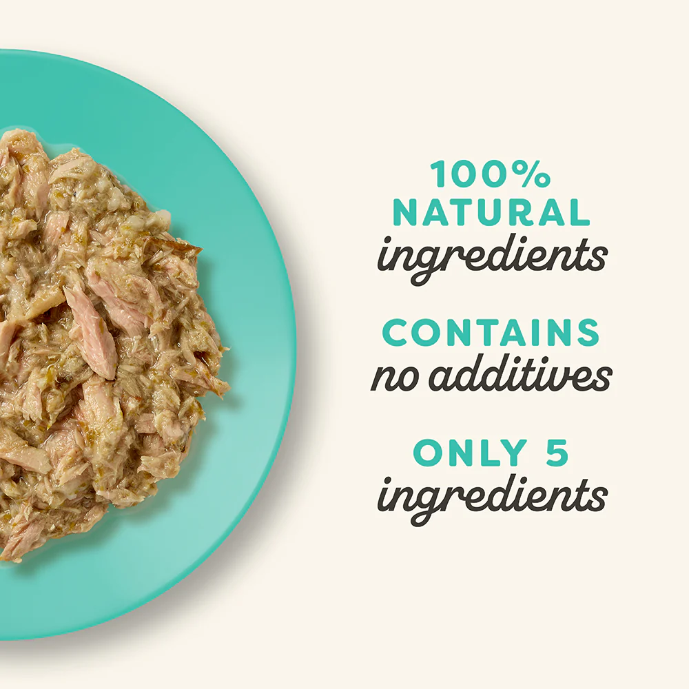 Applaws Natural Tuna Fillet with Anchovy in Broth Pouch Wet Cat Food - Image 5