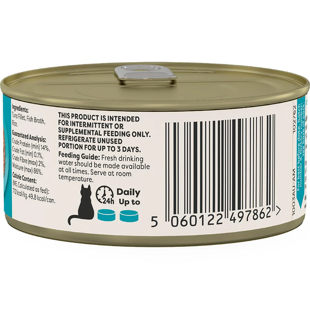 Applaws Natural Tuna Fillet in Broth Wet Cat Food Can - Image 2