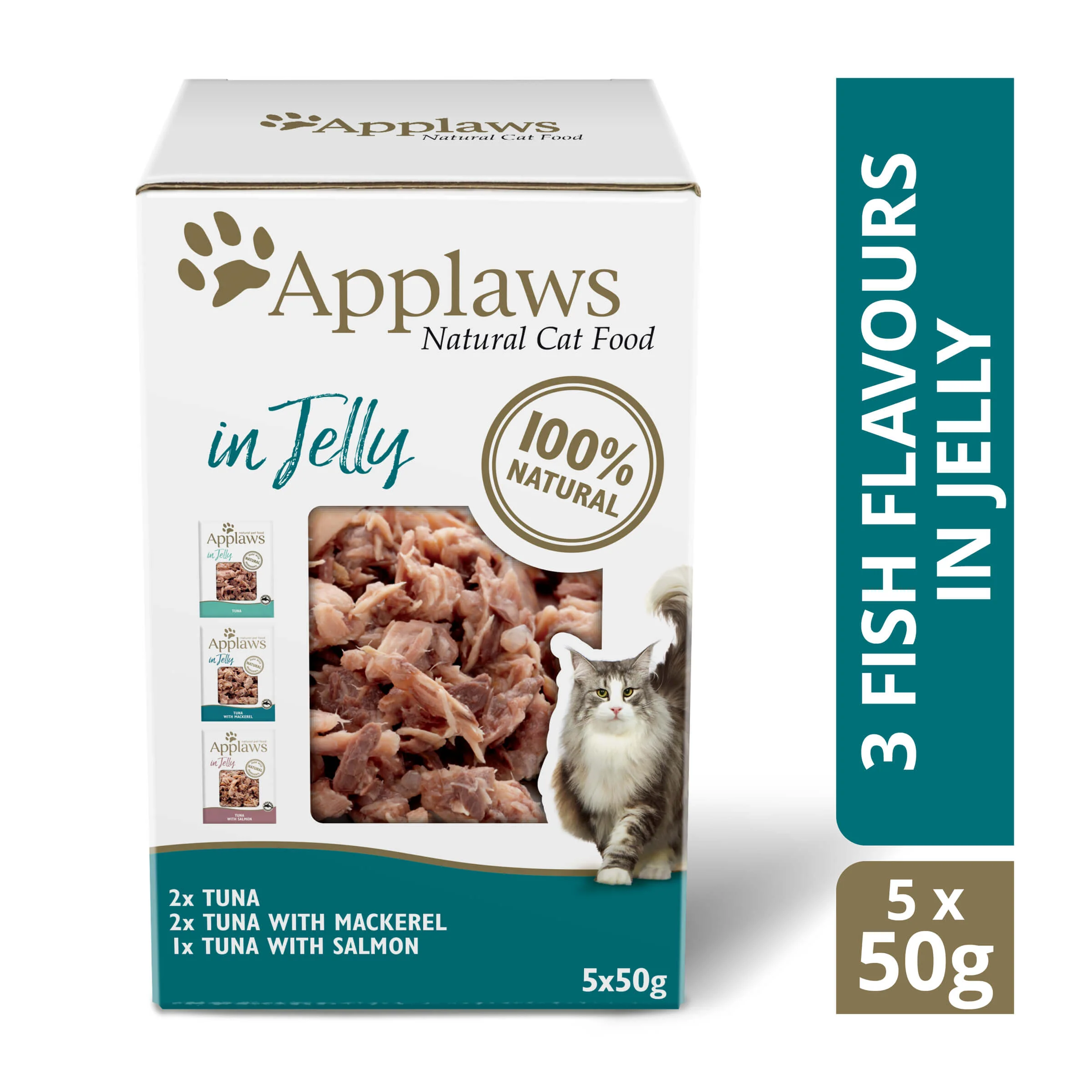 Applaws Natural Tuna in Jelly Wet Cat Food Pouches - Image 10