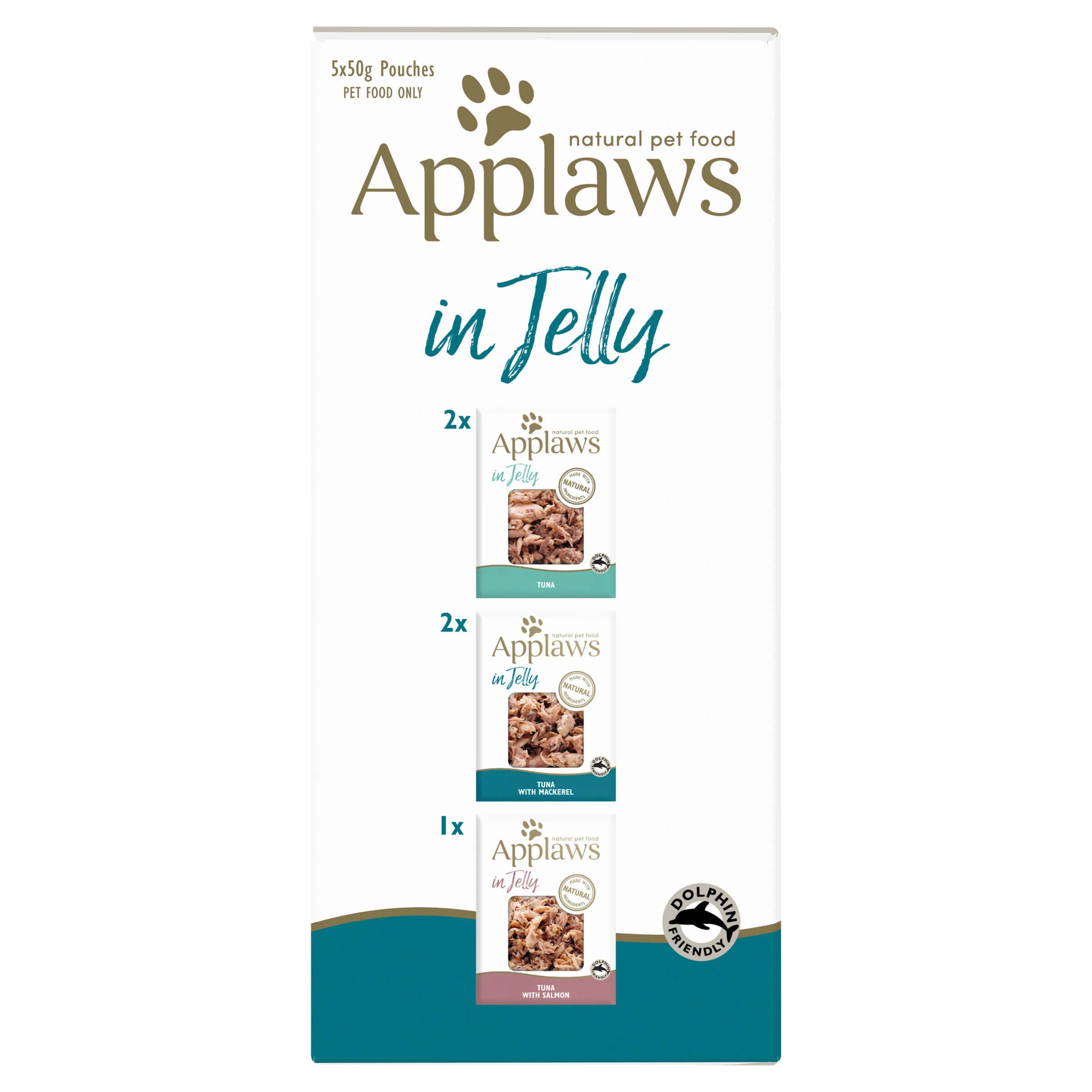 Applaws Natural Tuna in Jelly Wet Cat Food Pouches - Image 3
