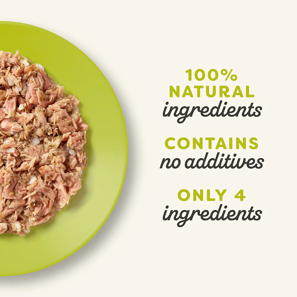 Applaws Natural Tuna Fillet with Seaweed in Broth Wet Cat Food Can - Image 3