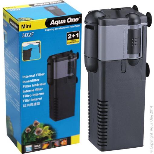 Aqua One 302F Mini Internal Filter 450L/HR 240V - Image 3