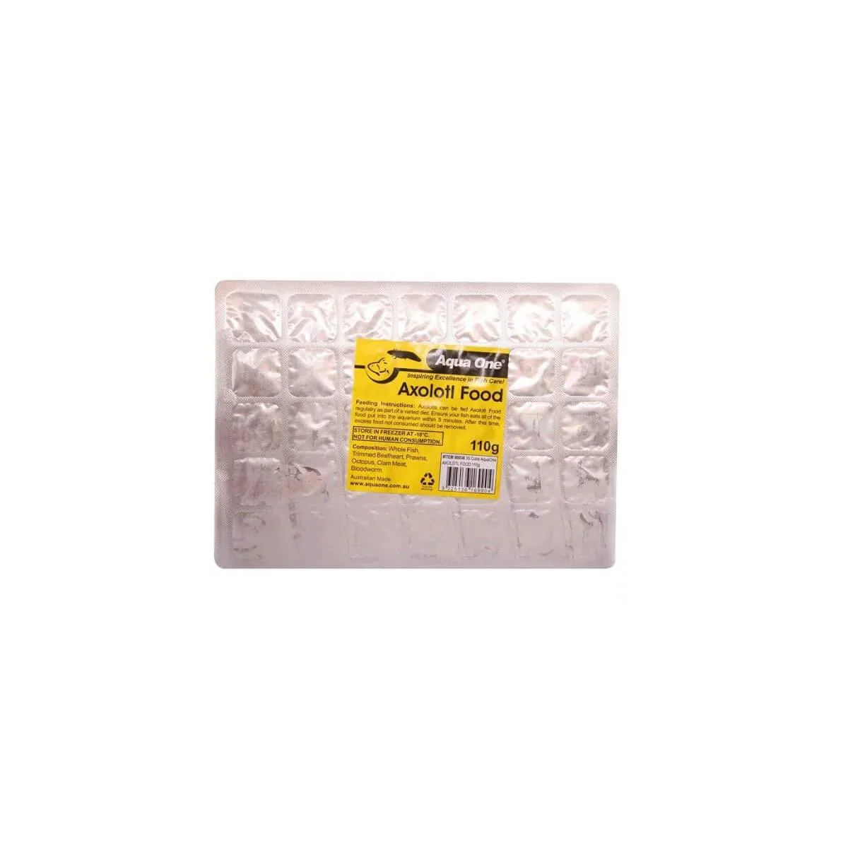 Aqua One Axolotl Food Frozen 110g - Image 2