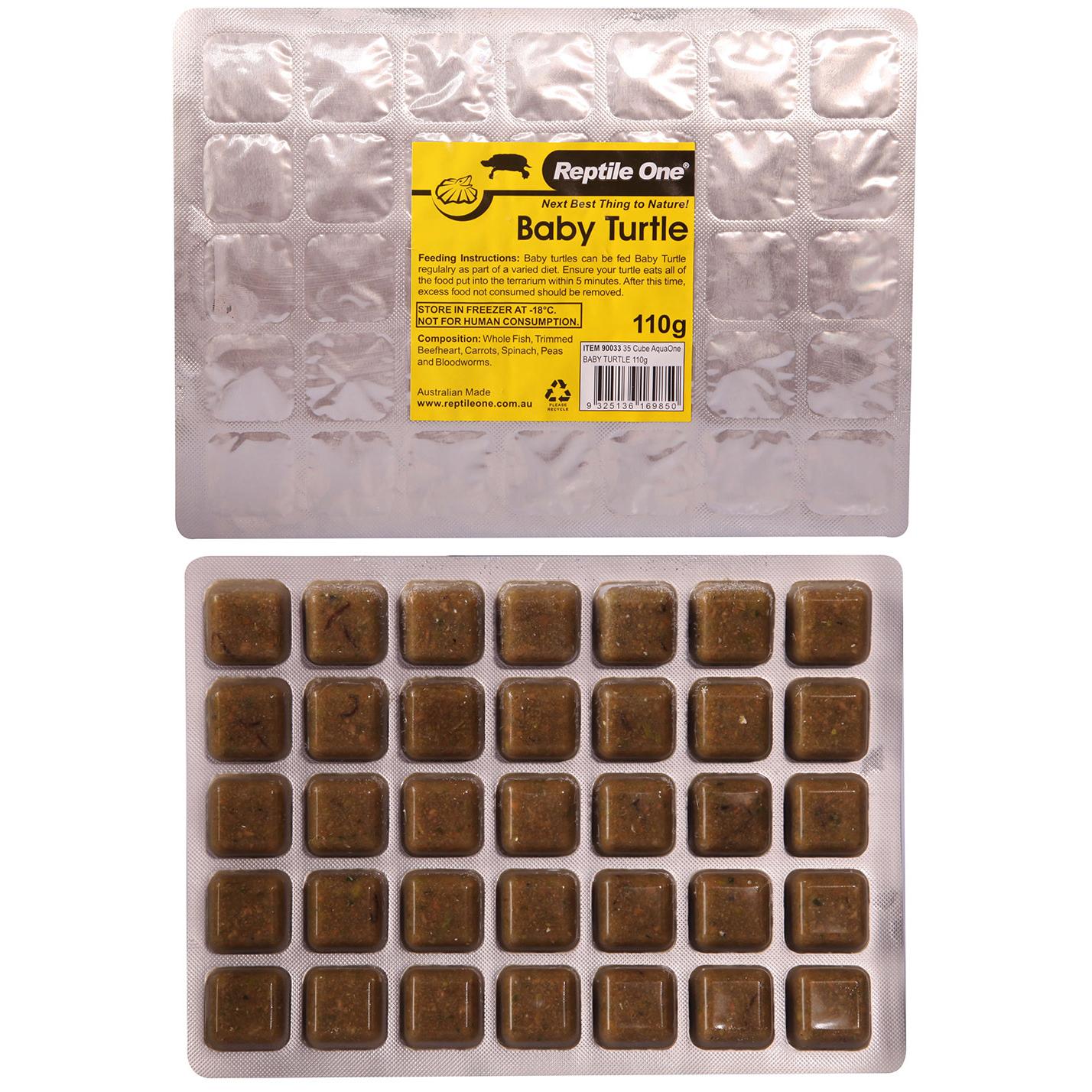 Reptile One Baby Turtle Frozen Food 110g - Image 4