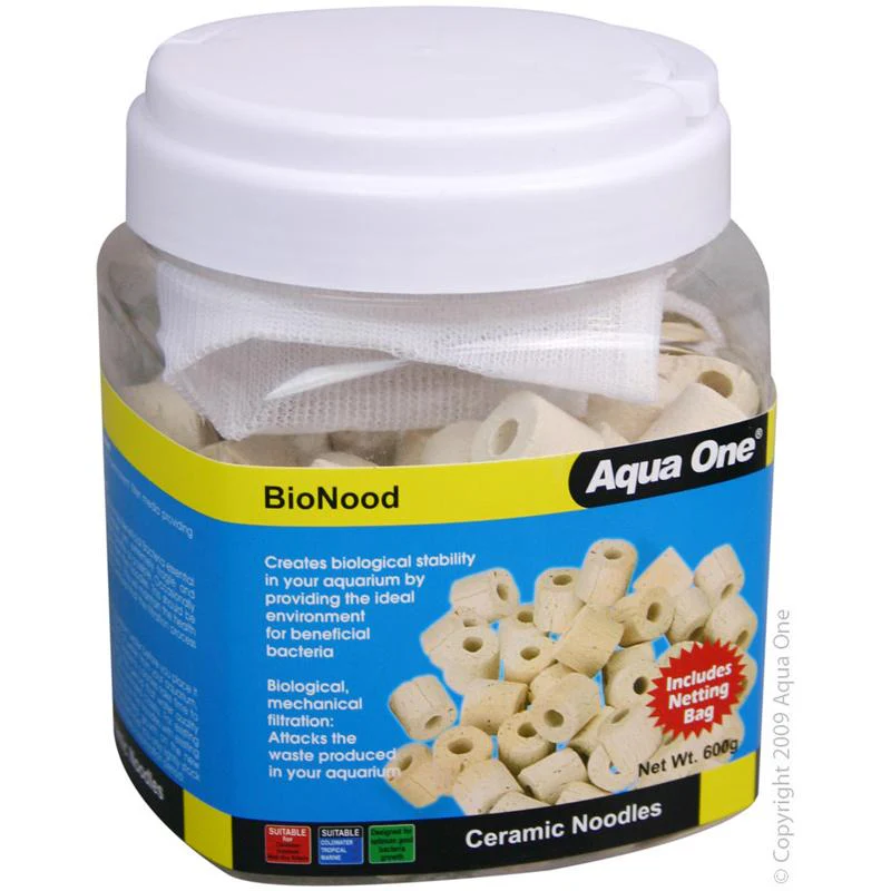 Aqua One BioNood Ceramic Noodles Aquarium Filter Media - Image 2