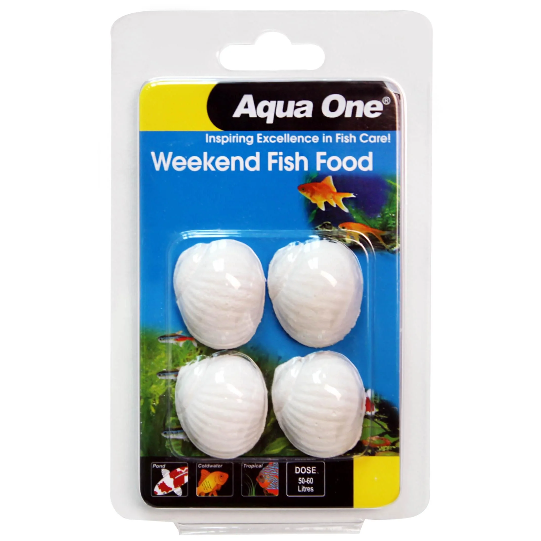 Aqua One Block Weekend Fish Food 20g - Image 2