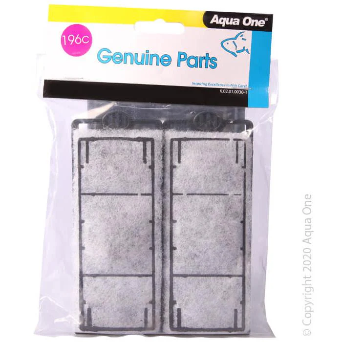 Aqua One Carbon Cartridge 196c 2pk - Image 2