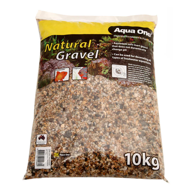 Aqua One - Natural Gravel Australian Gold Dark 4-6mm Mix - Image 3