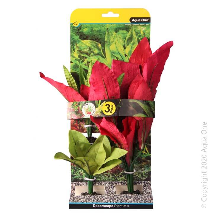 Aqua One Silk Plant 3pk - Image 4