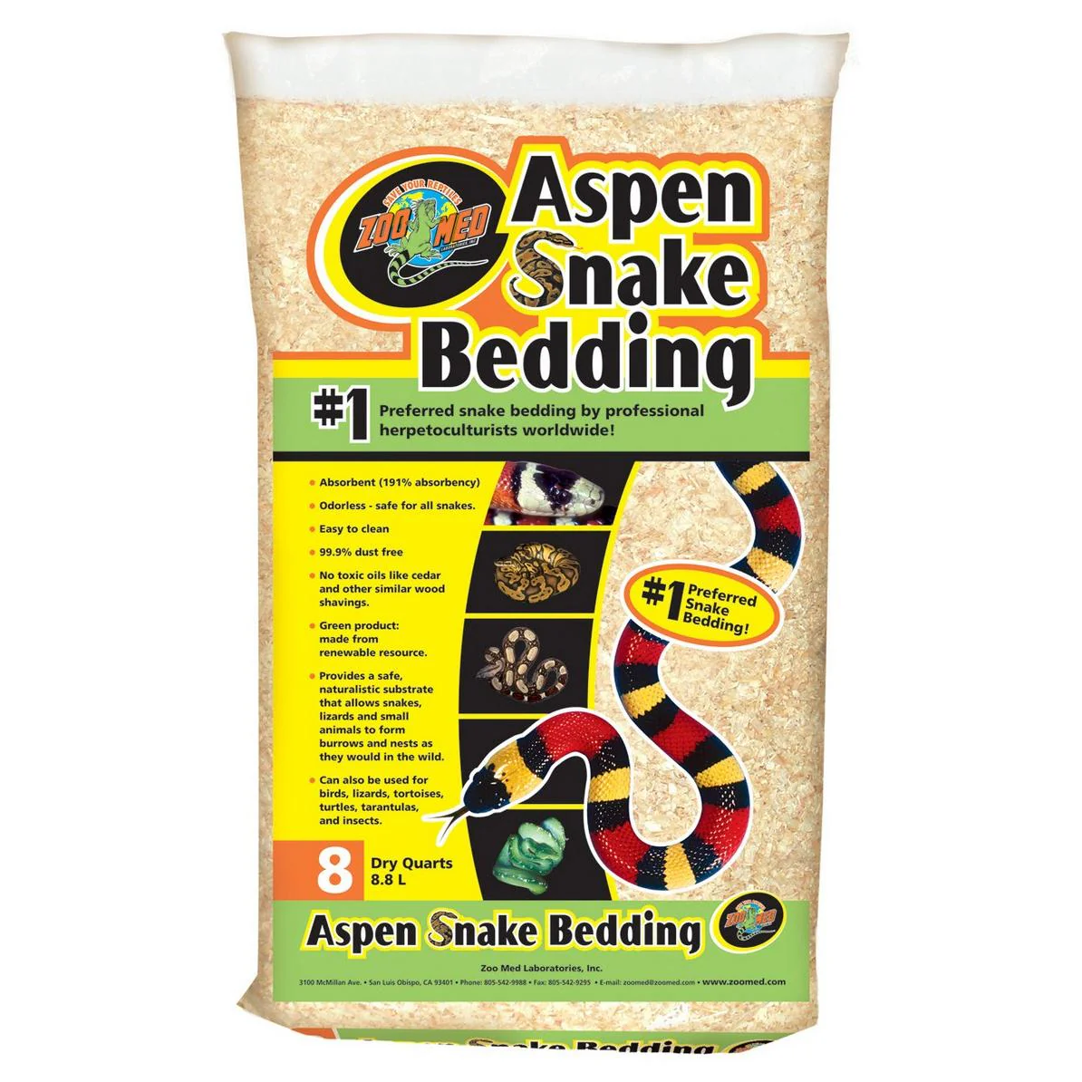 Aspen Snake Bedding 8.8L - Image 2