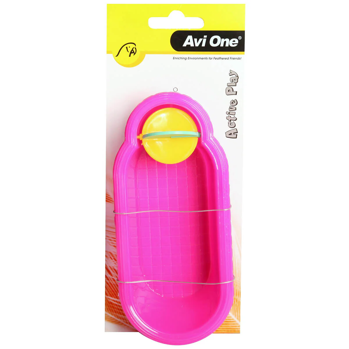 Avi One Bird Toy Fanciful Bath with Spinner - Image 3