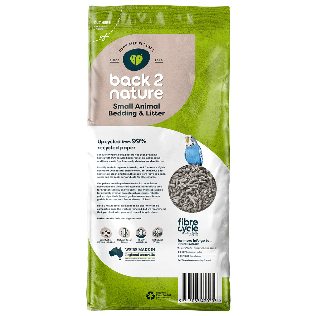 Back 2 Nature Small Animal Bedding and Litter - Image 3