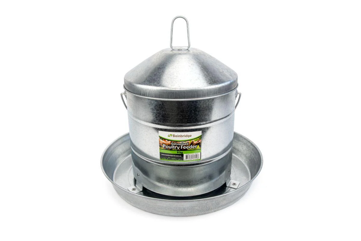 Bainbridge Galvanised Poultry Feeder - Image 4