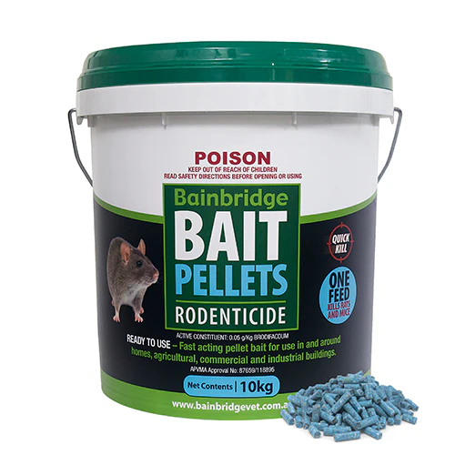 Bainbridge Rodent Bait Pellets Brodifacoum 0.05g/kg - Image 2