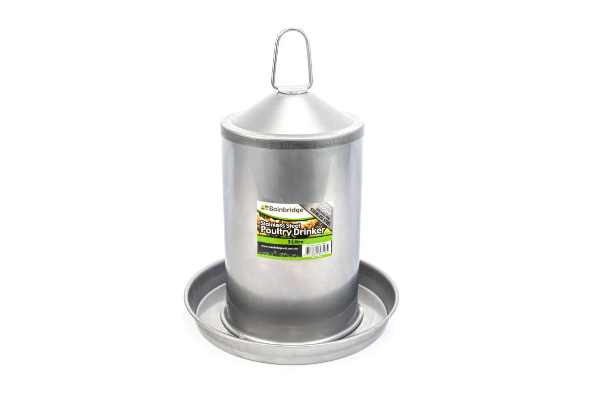 Bainbridge Stainless Steel Poultry Drinker - Image 5